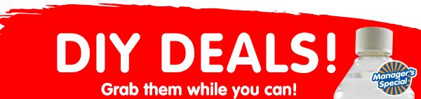 Manager's Specials DIY