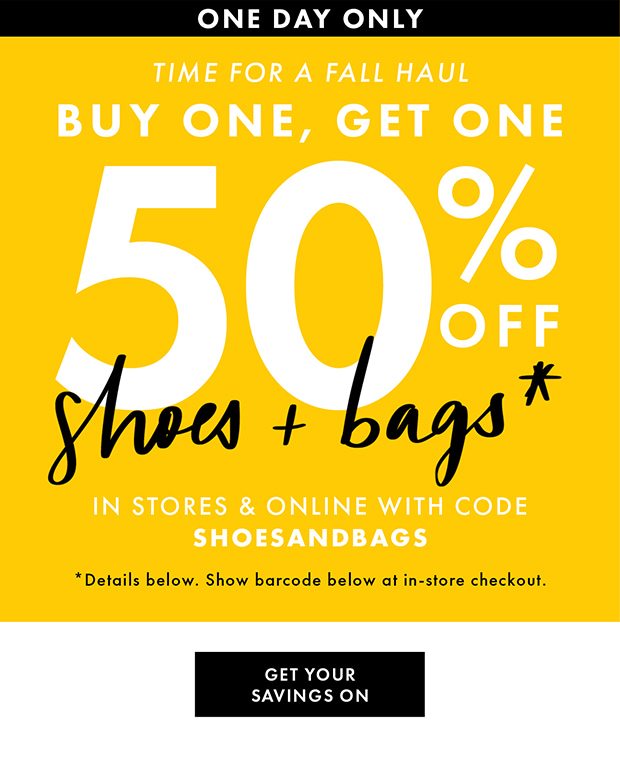 dsw $1 off email