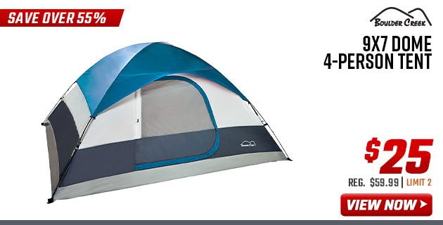 boulder creek hiker 2 dome tent