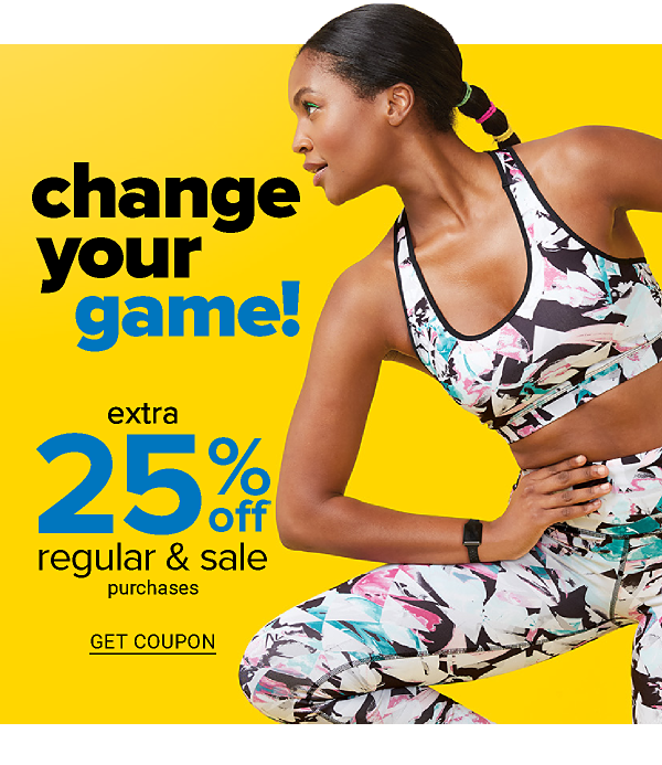 Extra 25% off Regular & Sale Purchases - Get Coupon