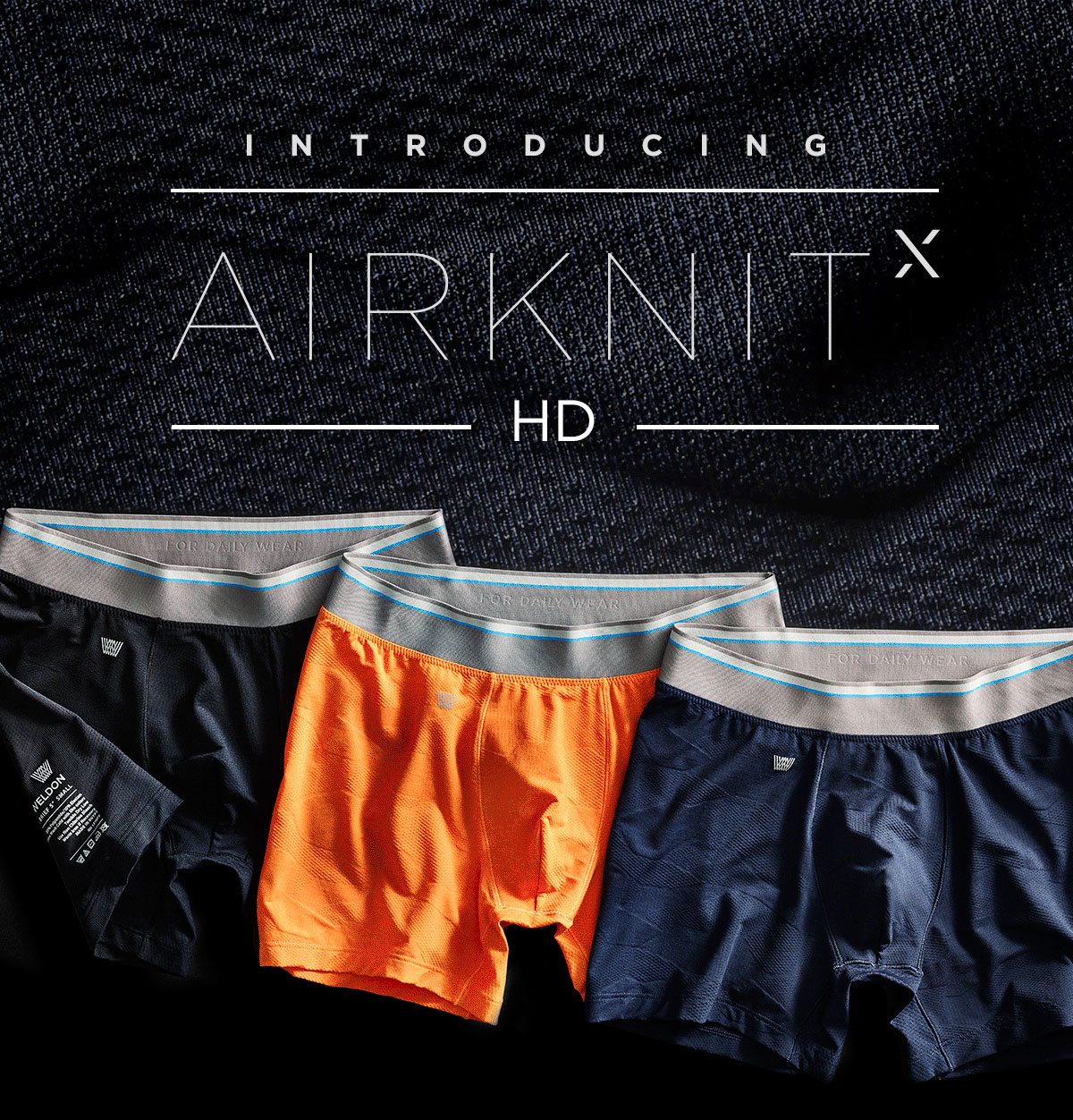 Mack Weldon AIRKNITx HD Underwear, Boxer Briefs, Trunks, Briefs