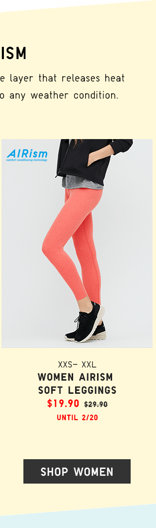 BODY1 PDP2 - WOMEN AIRISM SOFT LEGGINGS