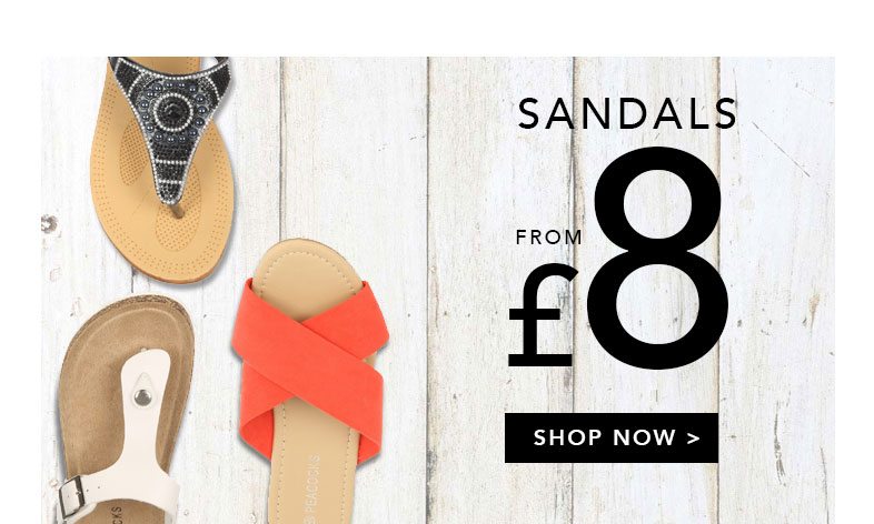 Shop sandals