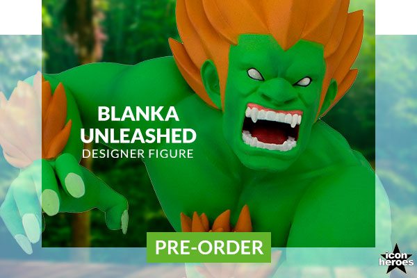 Blanka Unleashed Figure by Icon Heroes