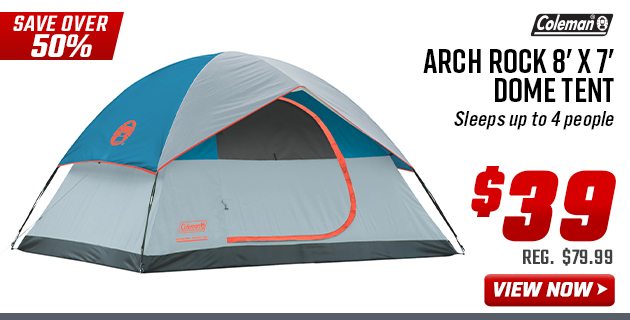Coleman Arch Rock 8' x 7' Dome Tent
