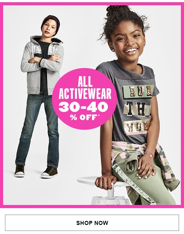 All Activewear 30-40% off