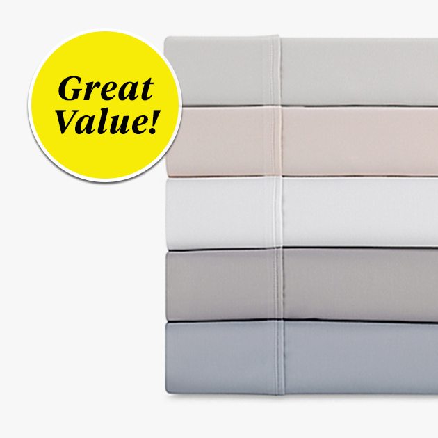 NEW! 1000-Thread-Count 6-Piece Queen or King Sheet Set - Great Value!