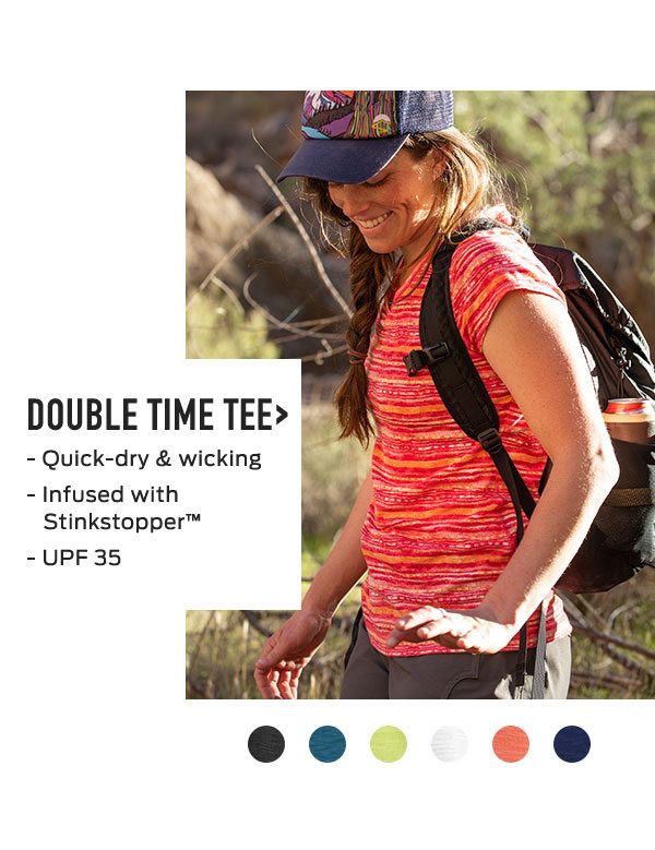Shop The Double Time Tee >
