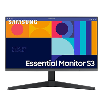 Samsung Essential Monitor S3 S33GC 23.8 Full HD (1920 x 1080) 100Hz LED Monitor