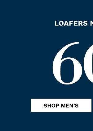 Shop Men's Loafers Up to 60% Off