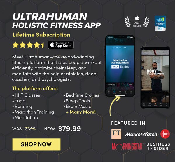 Ultrahuman Holistic Fitness App | shop now