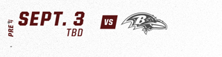 Preseason 4 vs. Baltimore Ravens