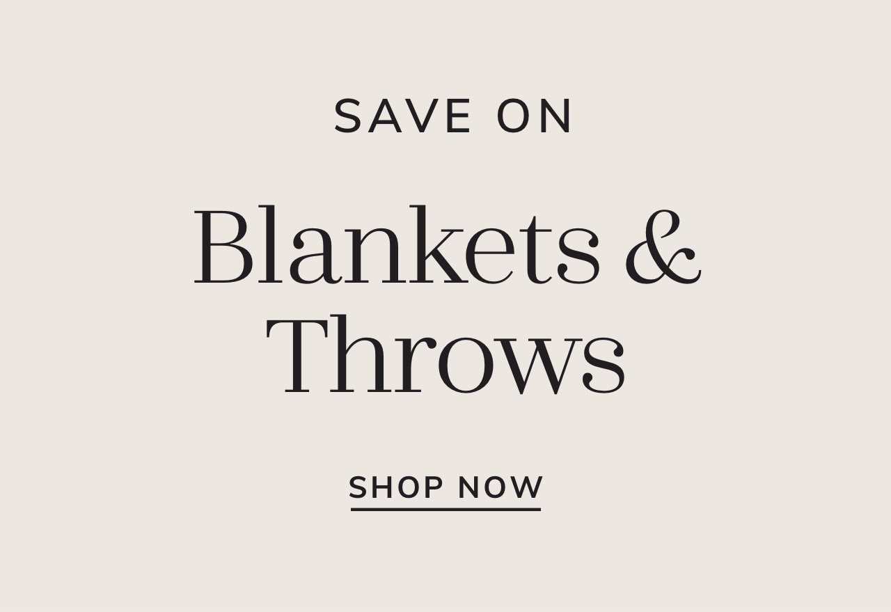 Blanket & Throw Sale