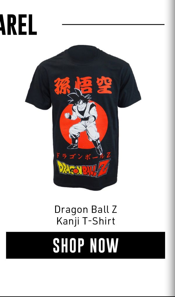 Dragon Ball Z Kanji T-Shirt