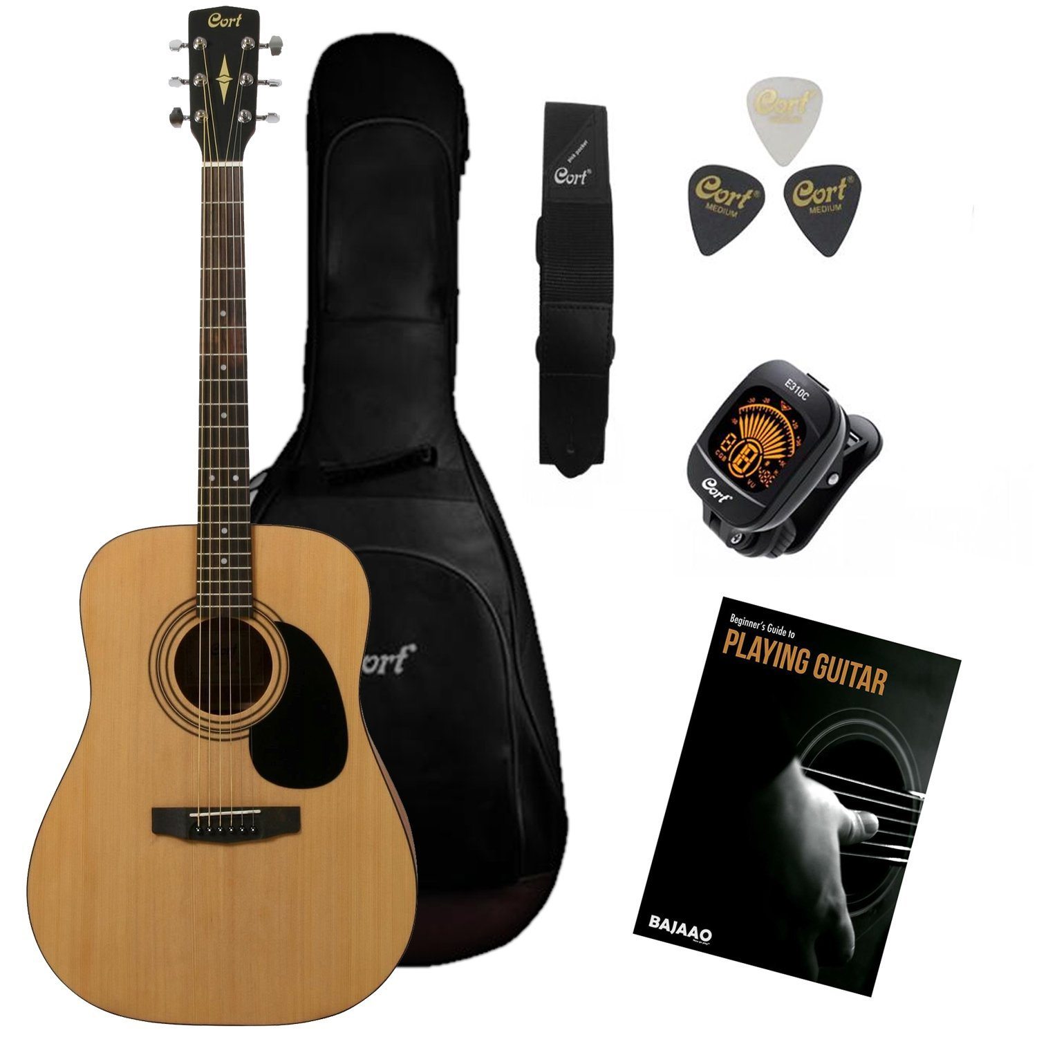Image of Cort AD810 Dreadnought Acoustic Guitar with E-Book