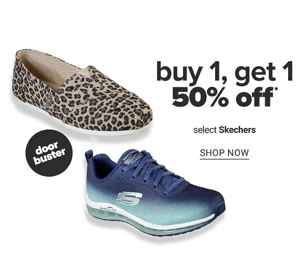 Buy 1 Get 1 50% Off Select Skechers - Shop Now