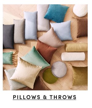 Shop Pillows and Throws