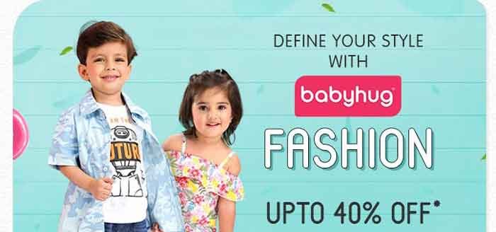 Babyhug Fashion Upto 40% OFF*