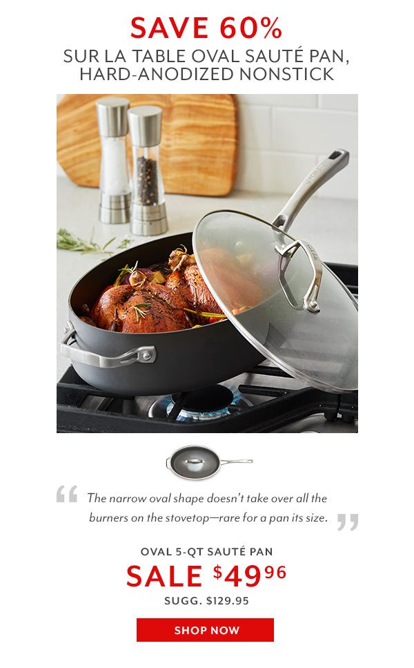 Sur La Table Oval Sauté Pan