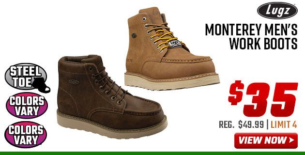 Lugz Monterey Men's Work Boots