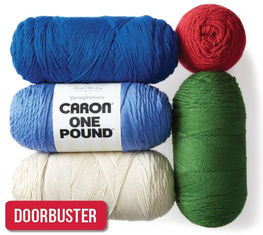 Caron One Pound or Jumbo Yarn.