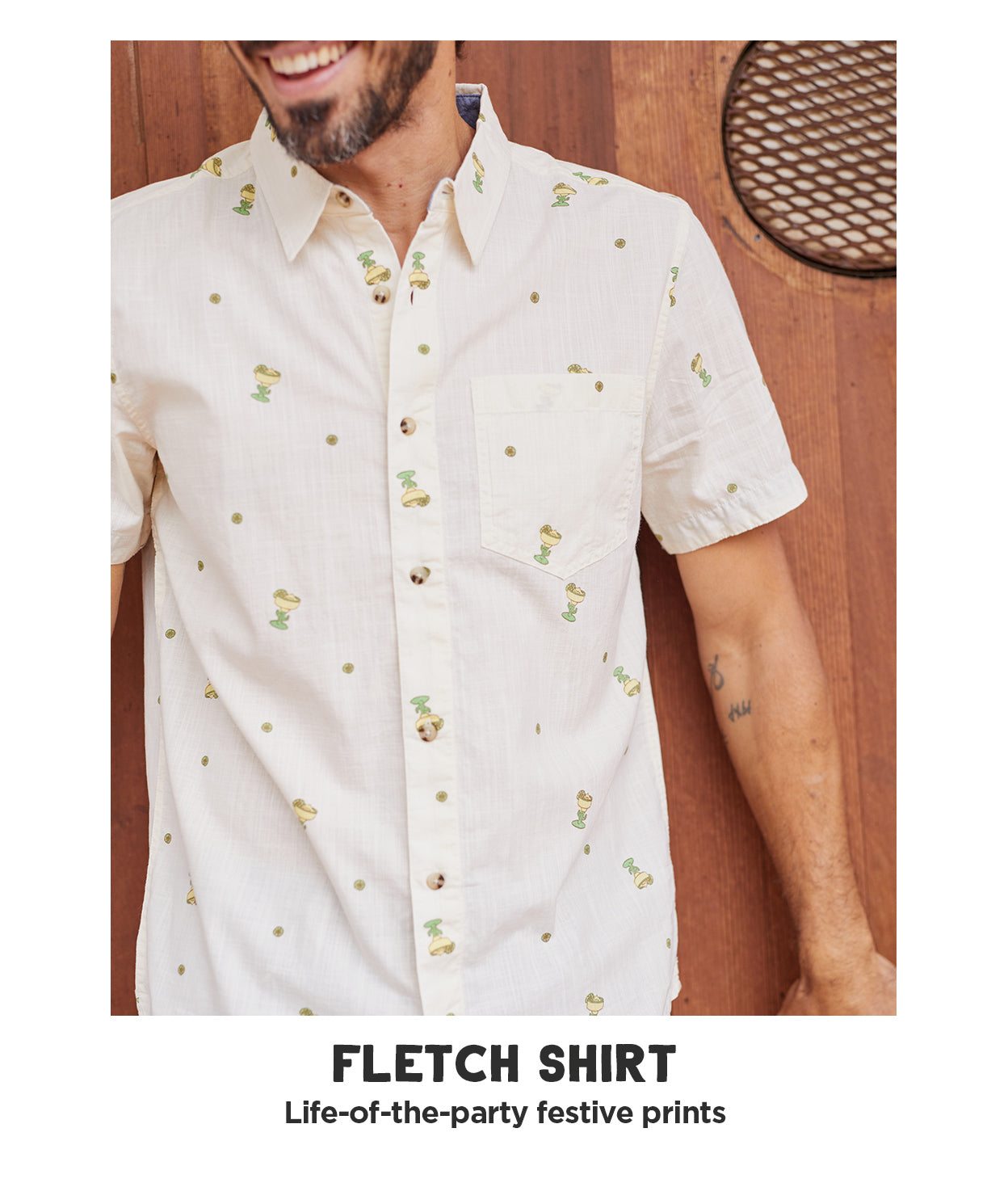 Fletch Shirt - Life of the party festive prints