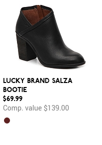 LUCKY BRAND SALZA BOOTIE $69.99