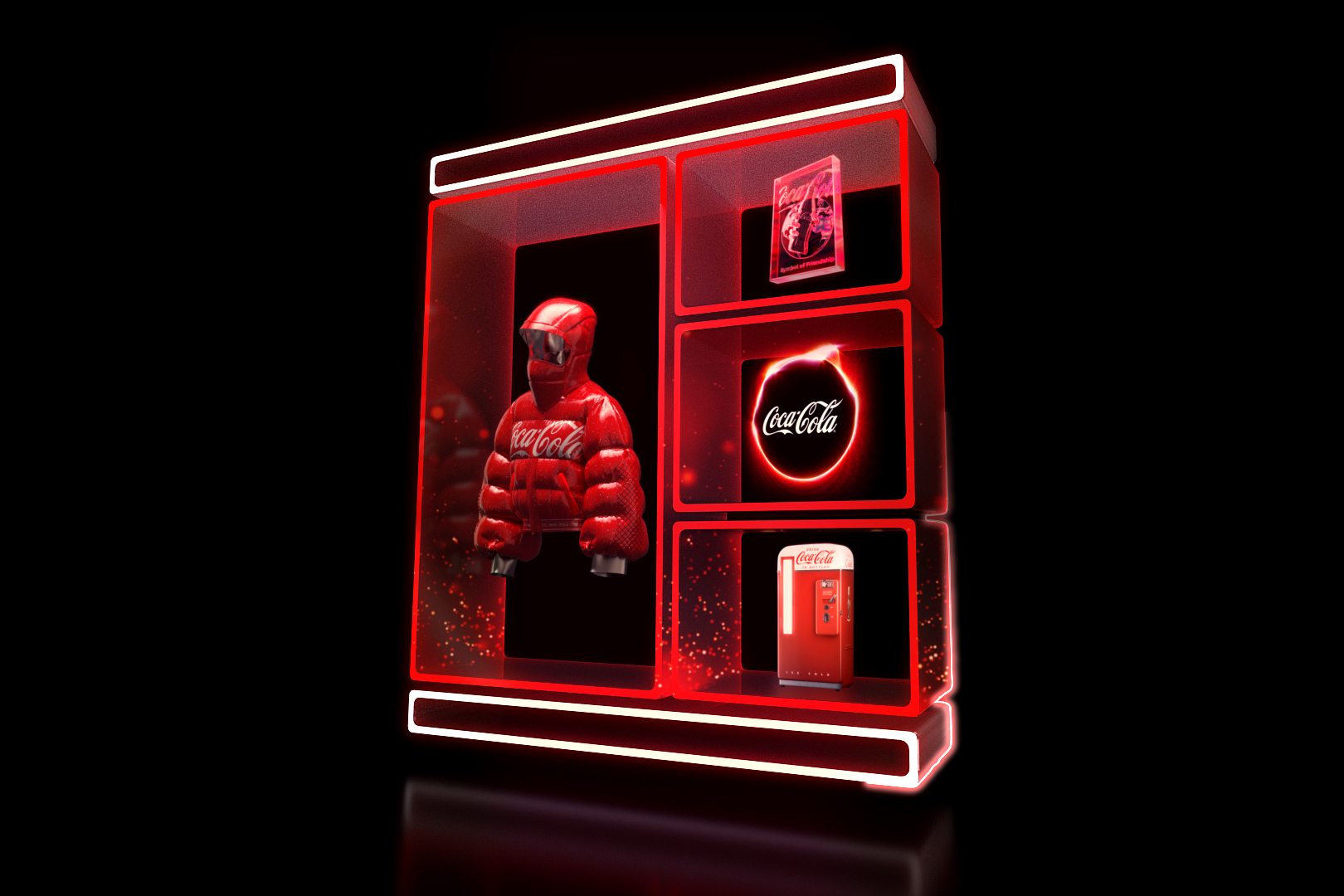 Business by Design-Coca-Cola NFT Trophycase