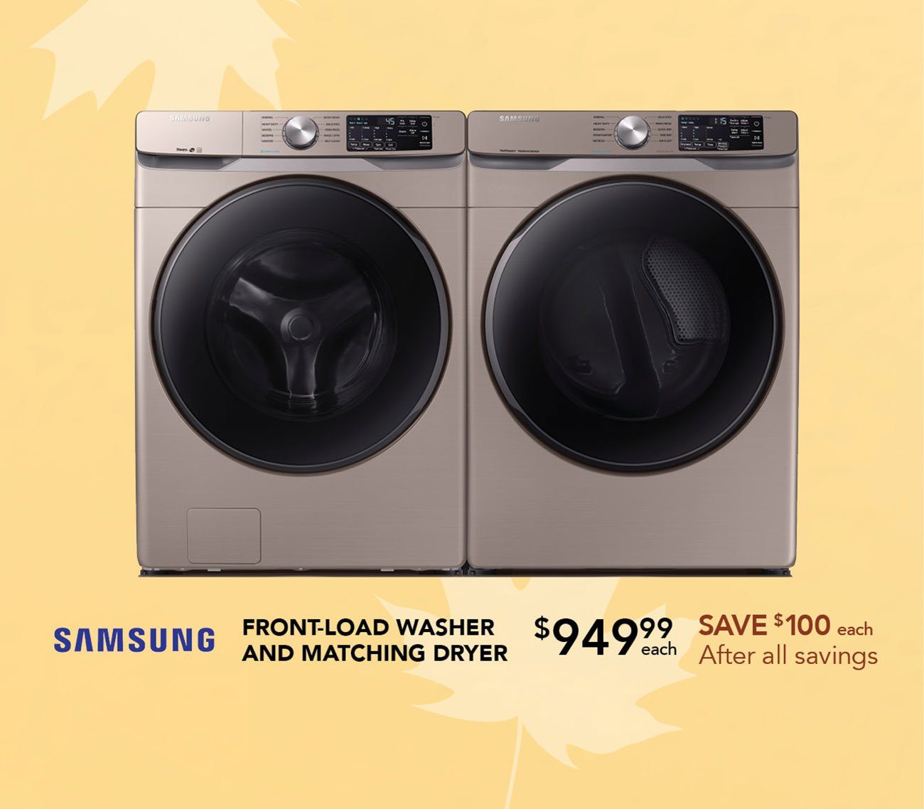 Samsung-front-load-washer-dryer