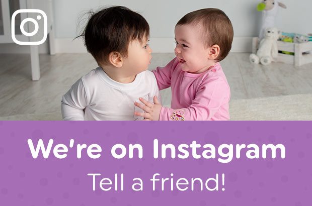 We're on Instagram! Tell a friend! 