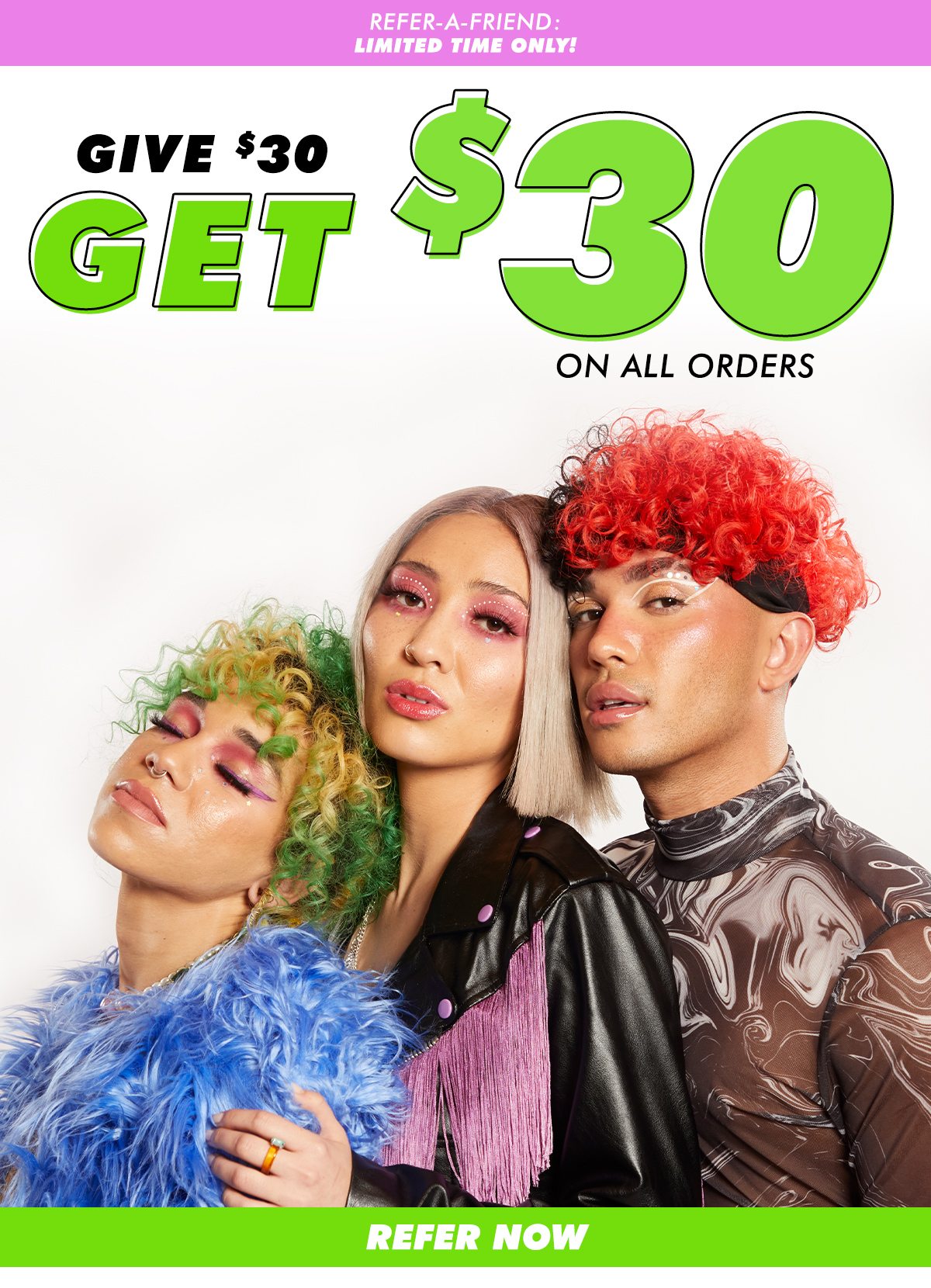 Give $30, Get $30