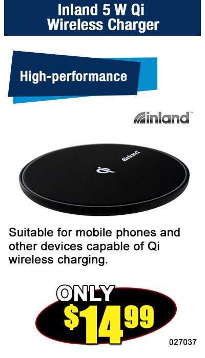 Inland 5 W Qi Wireless Charger