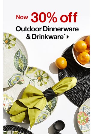 Outdoor Dinnerware and Drinkware