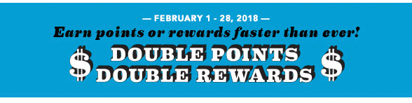 Double Points Double Rewards