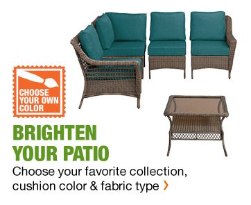 BRIGHTEN YOUR PATIO