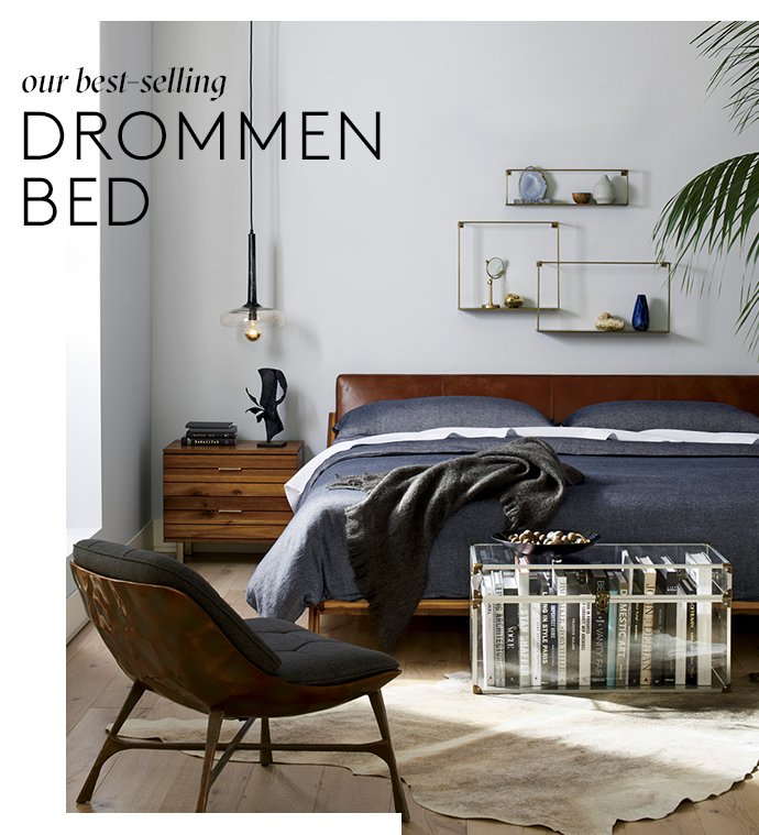 our best-selling drommen bed