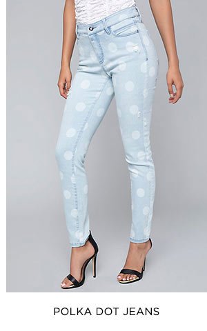 Polka Dot Jeans