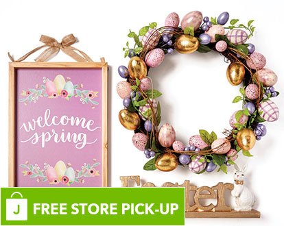 Easter Decor. FREE In-Store Pick-Up.