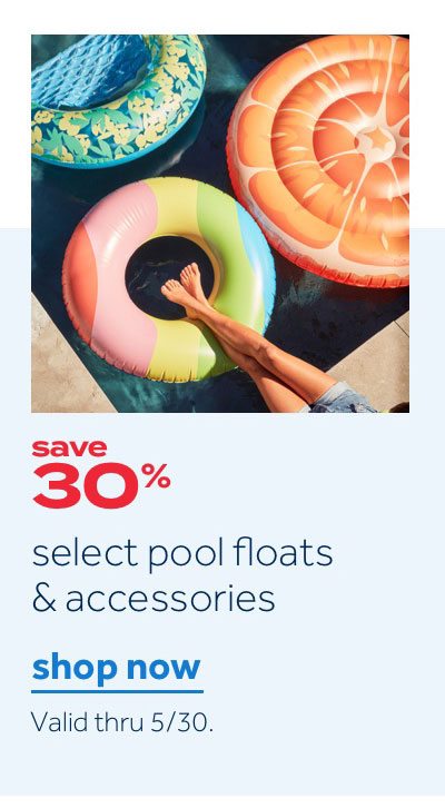 select pool floats & accessories