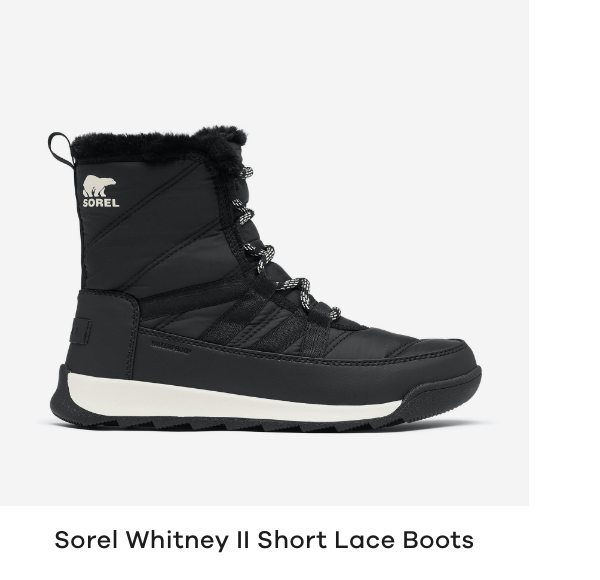 Sorel Whitney II Short Lace Boots