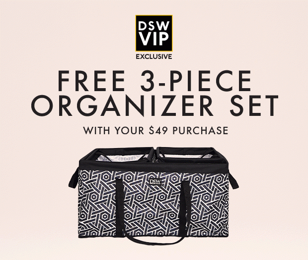 FREE 3-PIECE ORGANIZER SET