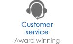 Award winning customer service