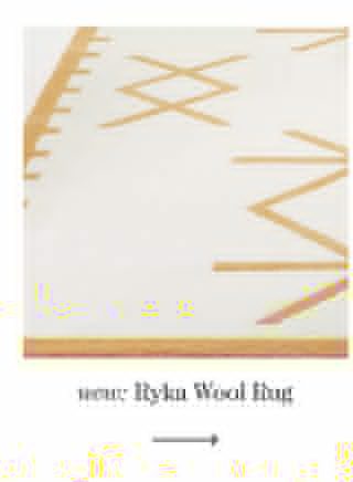 Ryka Responsibly Sourced Wool Yellow Geometric Rug