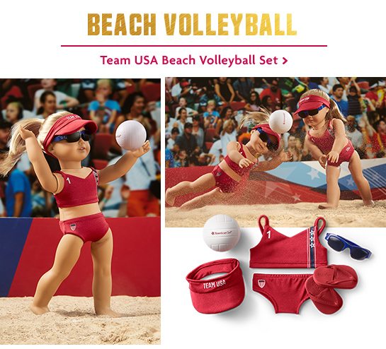 Team USA Beach Volleyball Set