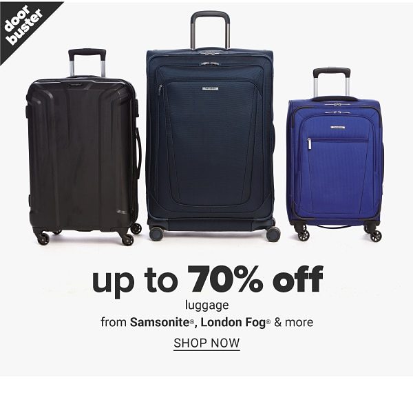 Up to 70% off Luggage from Samsonite, London Fog & more - Shop Now