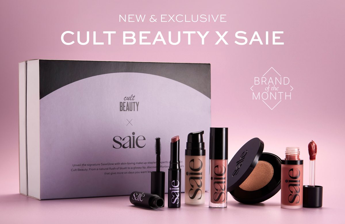 NEW & EXCLUSIVE CULT BEAUTY X SAIE