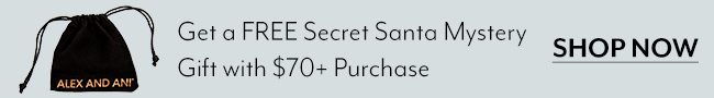 Free Secret Santa Mystery Gift With $70+ Purchase
