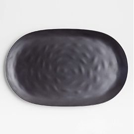 Audley Grey Melamine Platter