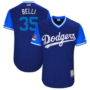 Majestic Cody Bellinger "Belli" Los Angeles Dodgers Royal/Light Blue 2018 Players' Weekend Authentic Jersey