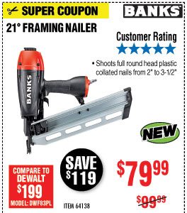 View 21° Framing Nailer